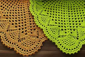 精美的钩针桌布，橄榄形，适用于椭圆形或长方形桌面，漂亮实用视频封面