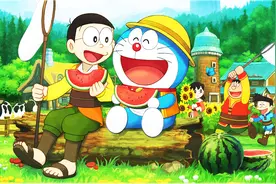 哆啦A梦牧场物语01：神奇种子pk机器猫，强迫穿越空间！宝妈趣玩