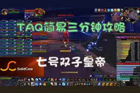 魔兽怀旧服研究所：TAQ安其拉攻略 老七BOSS 双子皇帝视频封面