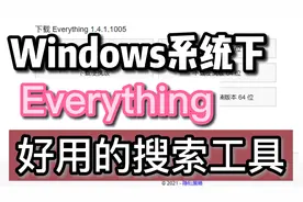 windows系统下快速文件搜索工具 Everything