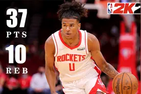 NBA2K22：火箭难求一胜，格林暴力隔扣空砍37分，火箭不敌尼克斯视频封面