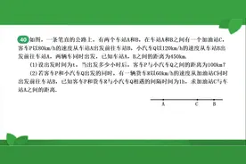 七年级数学培优40：笔直公路车相遇——线段动点问题视频封面