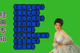 林淑娟精选8首经典专辑，《爱情多变化》《谁来安慰》等