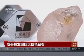 安哥拉发现巨大粉色钻石视频封面
