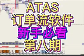 ATAS订单流软件新手必看第八期