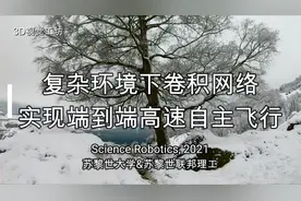 Sicence子刊，复杂环境下卷积网络实现端到端高速自主飞行！