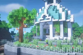 我的世界-如何建造一座露台 how to build a Gazebo