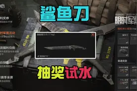 暗区突围：鲨鱼刀开箱有多贵？100点券开一次？保底500出货？