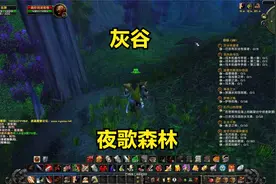 魔兽世界单机71-开始做灰谷森林的任务