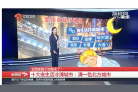 全国夜猫子地图来了！十大夜生活冷清城市：清一色北方城市