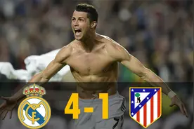 2014年皇家马德里4-1马德里竞技，拉莫斯9248绝平，皇马十夺欧冠