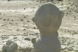 戈壁滩上发现怪异石头 就像许多小石球粘在一起 长得像是外星人视频封面