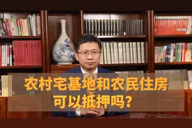 农村宅基地和农民住房可以抵押吗？