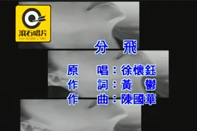 徐怀钰《分飞》MTV
