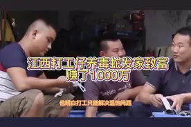 江西打工仔养毒蛇，年赚1000万，背后的心酸历程视频封面