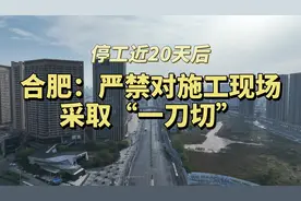 停工近20天后，合肥：严禁对施工现场采取“一刀切”