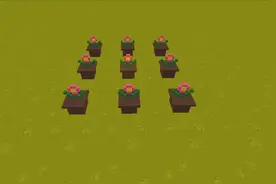 迷你世界 小花盆制作教程 简单好看