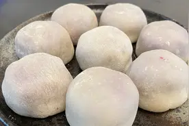 糯米粉加紫薯，这样做都吃不够，热量低好吃不胖，夏天吃清凉解暑视频封面