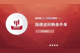 国债逆回购条件单详解视频封面