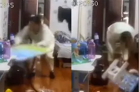 三胎宝妈因孩子哭闹情绪崩溃，放声嘶吼狂砸东西，孩子老人被吓懵