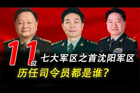 中国沈阳军区11位司令员，看看都是什么军衔？有你们地域的将领？