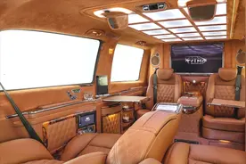 奔驰V级内饰欣赏-超级VIP设计