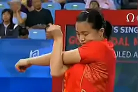 在北京奥运会上，张怡宁和王楠的这一战，堪称乒乓球界的巅峰对决视频封面