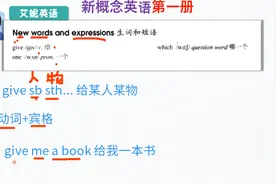 给某人某物的英语表达 give sb sth