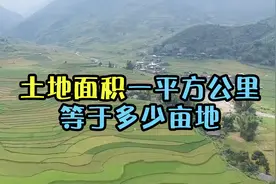 一平方公里到底相当于我们说的多少亩地？视频封面