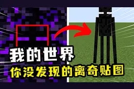 MC：贴图里藏有秘密？沙块上有苦力怕的脸，证明苦力怕也有过文明