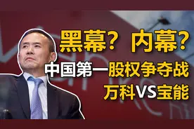 宝万之争：金融教科书级操作，起底宝能股市围猎万科全过程视频封面