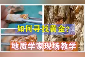 如何在野外寻找黄金？地质学家实地教学，手把手教你识别黄金矿脉