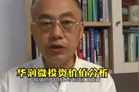 华润微投资价值分析