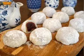 糯米皮，红豆馅--制作美味的日式红豆大福