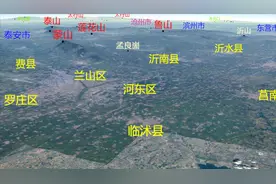 临沂3D地图,临沭县,沂南县,兰陵县,平邑县,蒙阴县,沂水县三维地图