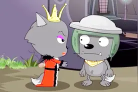 狮子出马，一个顶俩灰太狼！狮子一出征，喜羊羊被抓，灰太狼跑路视频封面