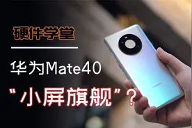 深度体验[华为Mate 40]中杯真的值吗？视频封面