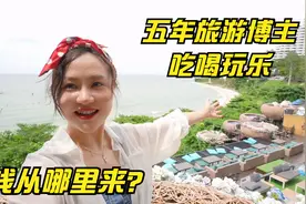 五年旅游博主吃喝玩乐钱从哪里来？首次公开收益，自媒体最终出路视频封面