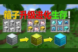 我的世界但是箱子可以不断升级进化！