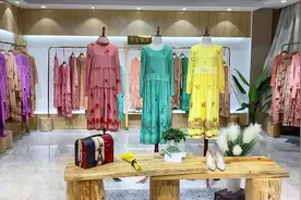 冉冉刺绣羊毛连衣裙女装拿货实体直播货源品牌折扣女装