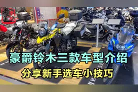 豪爵铃木三款250车型对比介绍 分享一个选高性价比车的小妙招视频封面