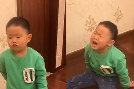 宝宝拒绝与爸爸睡觉，说出的理由让爸爸感受到暴击视频封面