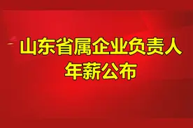 快看！山东省属企业负责人年薪公布视频封面