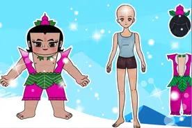 手工纸娃娃玩具：纸娃娃装扮，《葫芦兄弟》葫芦娃装扮视频封面