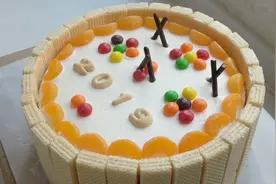 过生日蛋糕不用买，阿源教你做，步骤简单好看又好吃，孩子超喜欢