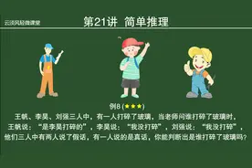 小学三年级奥数 三人中有一人说真话 根据推理 谁打碎了玻璃？视频封面