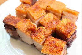 原来网红“脆皮烤肉”这么简单，在家做味道和饭店的一个样！