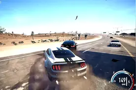 极品飞车20  追上卡车，太酷了