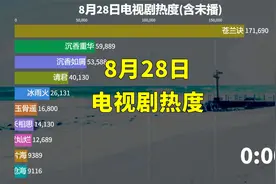8月28日电视剧热度变化，你正在追哪部剧