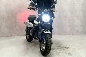 本田迷你小摩托125到货，复古拉风，易操控配ABS，听听声浪如何？视频封面